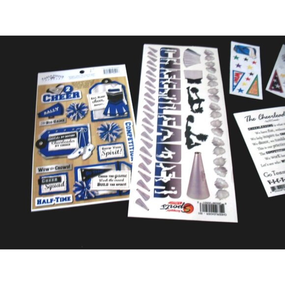 Creative Memories Graduate Cheerleading Pep Rally Photo album accessories - Picture 2 of 13